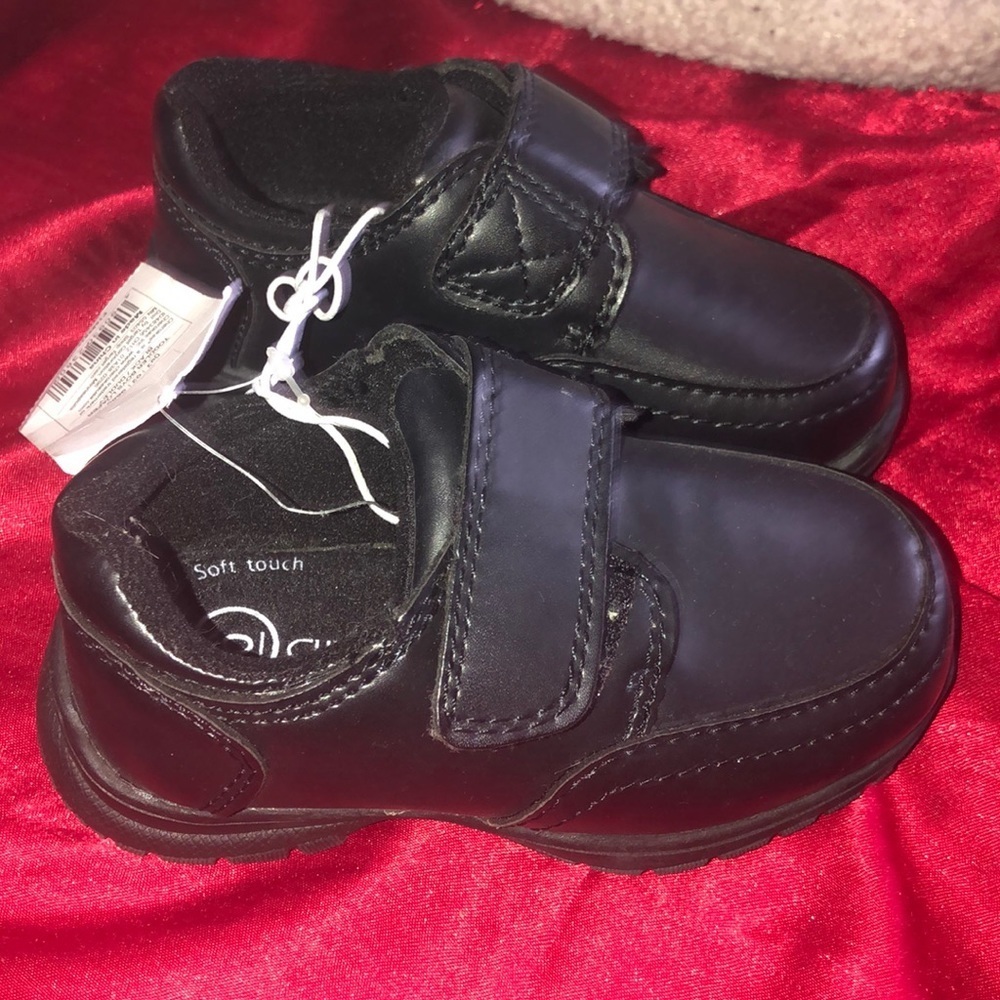 ⚜️Toddler boy black leather dress shoes ⚜️
